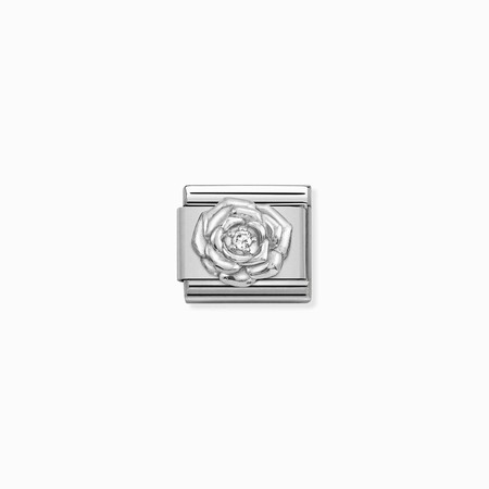 Nomination Silver Rose Composable Charm